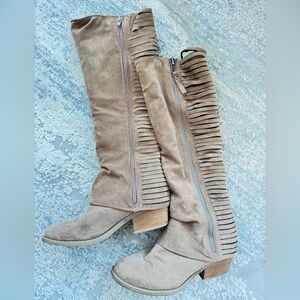 Stylish Tan Knee-High Boots